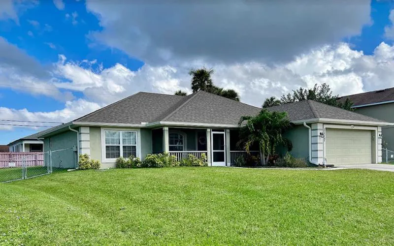 metal roof on a coastal Jensen Beach, Florida home