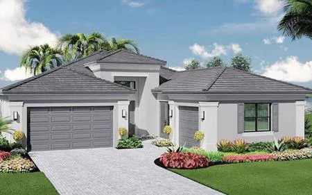concrete tile roof on a Port St Lucie home under the Florida sun